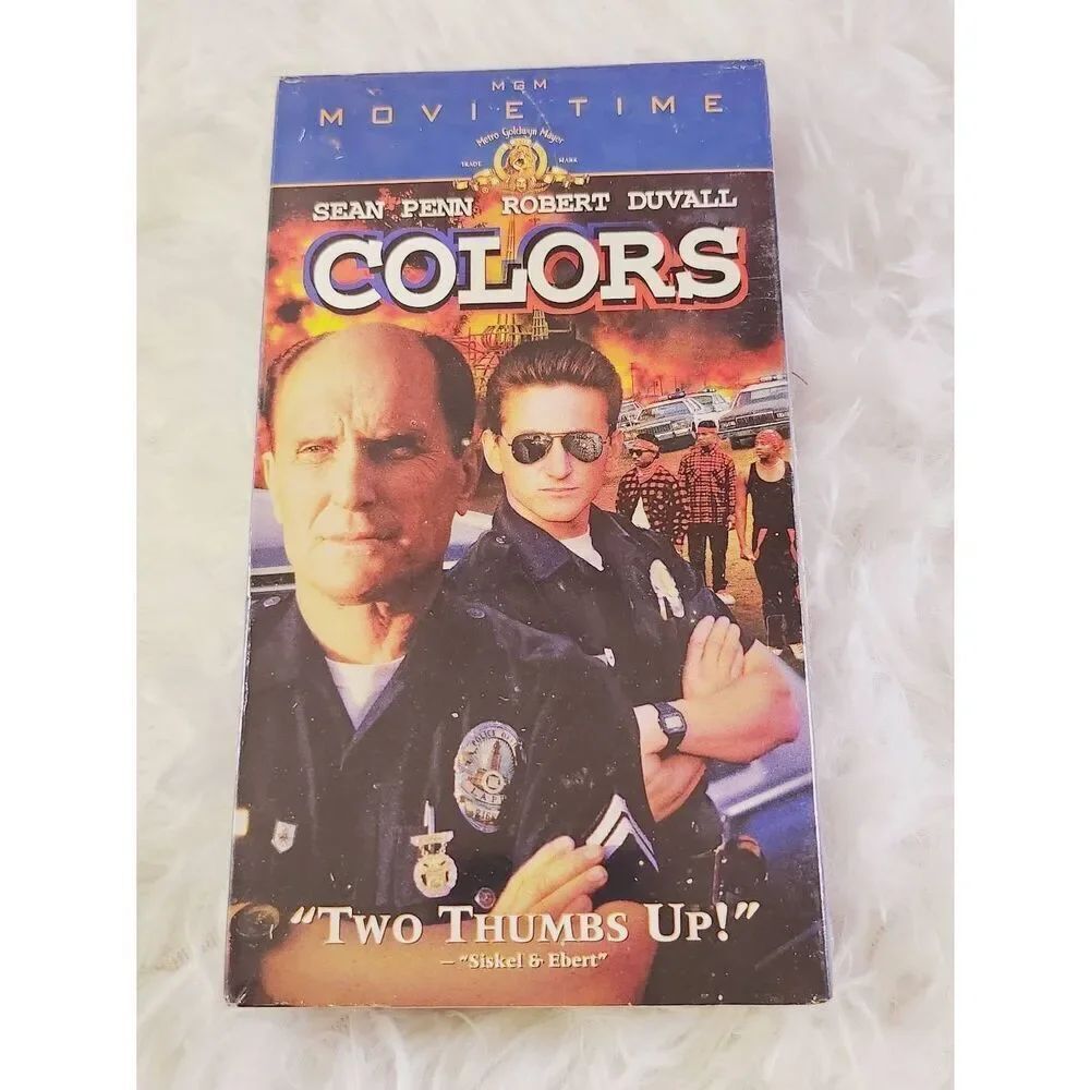 Sealed VHS Colors starring Sean Penn